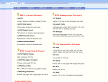 Tablet Screenshot of getpdf.com